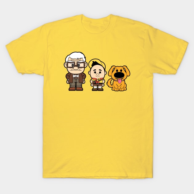 Carl, Doug and Russell T-Shirt by liora natalia